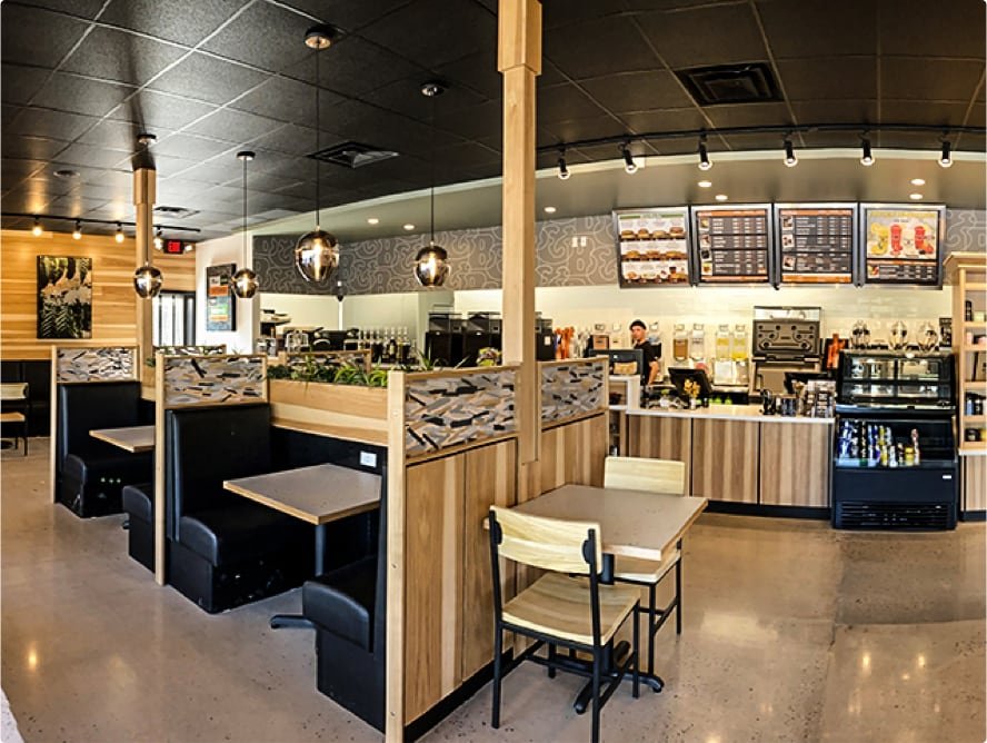 Beans & Brews interior