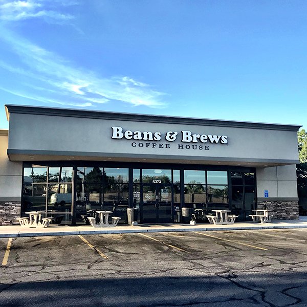 Exterior photo of Taylorsville on 3600 West  Beans and Brews