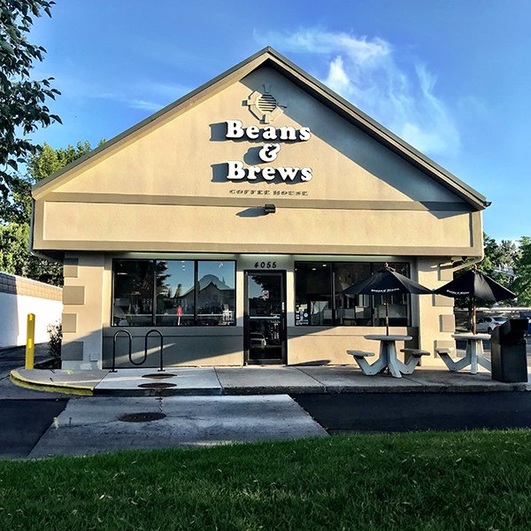 Exterior photo of West Valley City on 4100 South Beans and Brews